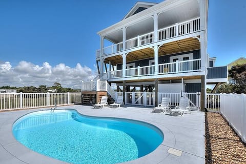 Ocean Side of House