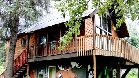 Exterior on the corner of Donner and Davos