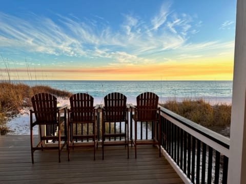 Beautiful views.  Private Beach