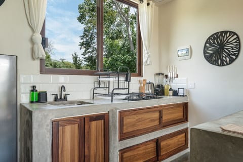 Deluxe Suite (#6) | Private kitchen | Fridge, stovetop, coffee/tea maker, blender