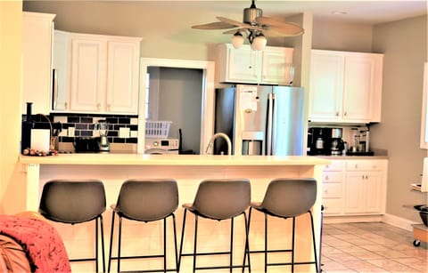 Kitchen - Fully Stocked Kitchen, Breakfast Bar (1 of 3 Kitchens)