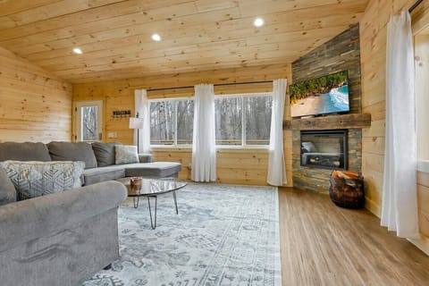 Large windows to enjoy the views