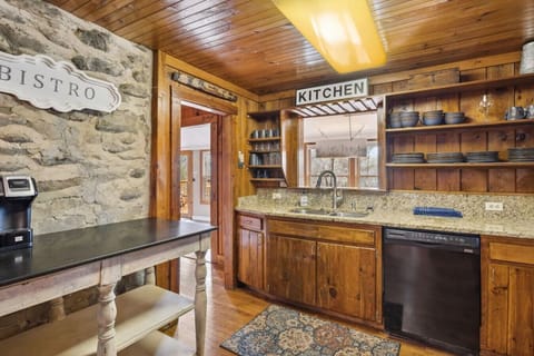 Upgraded kitchen stocked with everything you may need for your vacation