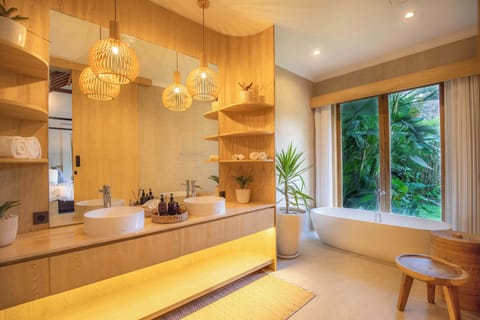 Villa, 1 Bedroom, Private Pool | Bathroom sink