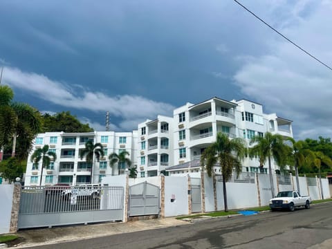 Front of condo