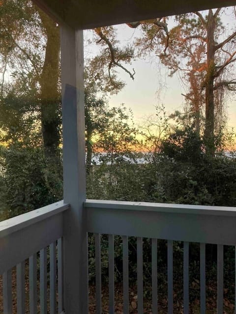 View from back deck