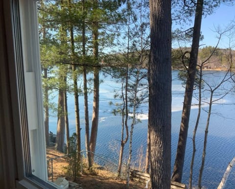 View from bedroom window upstairs!