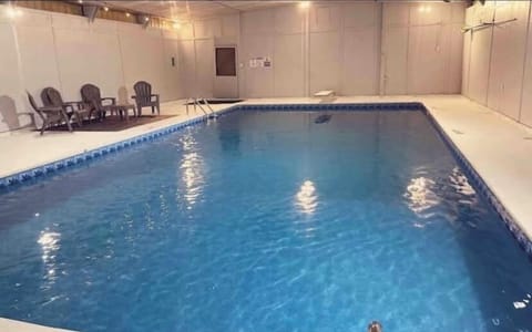 Private heated indoor pool is available March through November. Closed Dec-Feb