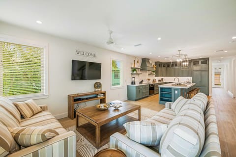 Pirates Cove Living Room and TV