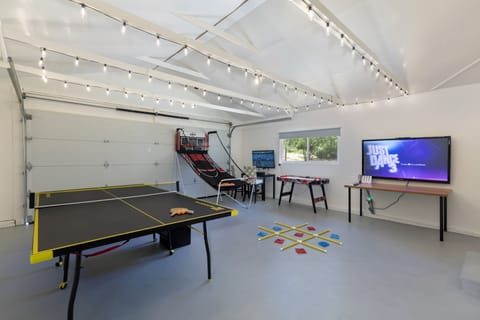 Best Game Room in Town! Ping Pong, Air Hockey, Just Dance, Arcade, Basketball!