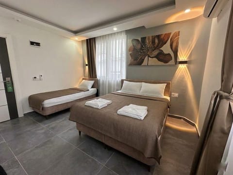 Standard Triple Room (without balcony) | Minibar, in-room safe, blackout drapes, iron/ironing board