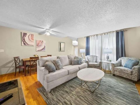 Enjoy a relaxing evening in our comfy living room