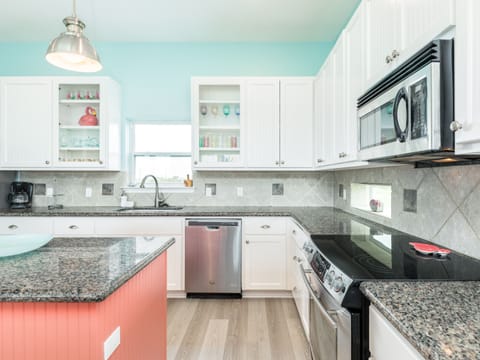 Prepare homecooked meals in the fully equipped kitchen