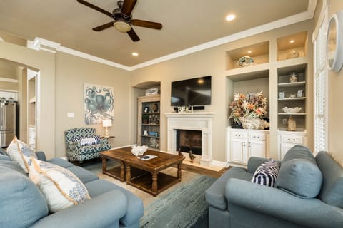 Enjoy comfort and relaxation in the living area