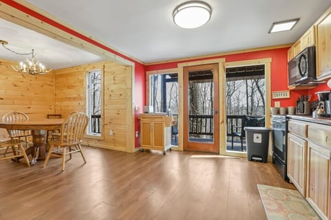 Main floor kitchen and dining room