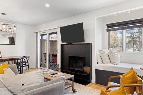 Living Room with Fireplace