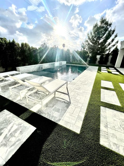 Late Afternoon in Arizona! The backyard paradise awaits. 