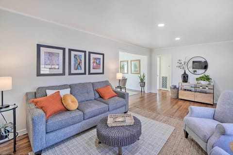 Tulsa Vacation Rental | 3BR | 2BA | Stairs Required | 1,100 Sq Ft