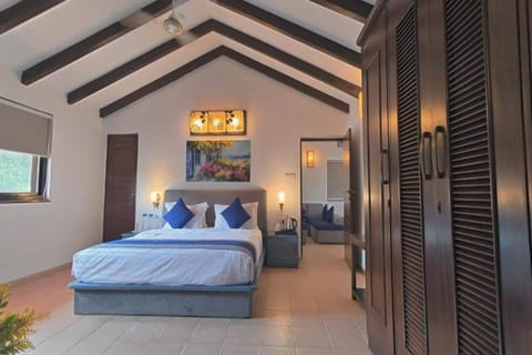 4 BHK Private Pool Villa with Balcony | In-room safe, desk, blackout drapes, free WiFi