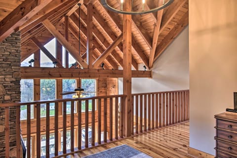 Head upstairs to claim one of the other beds!