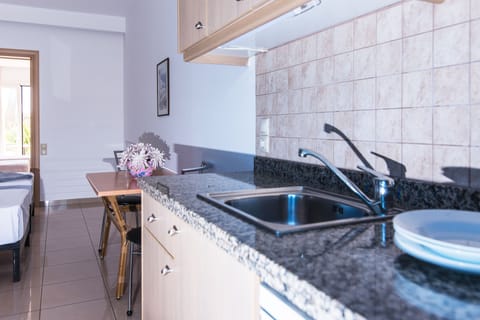 Superior Apartment, 1 Bedroom | Private kitchenette | Fridge, stovetop, electric kettle, cookware/dishes/utensils