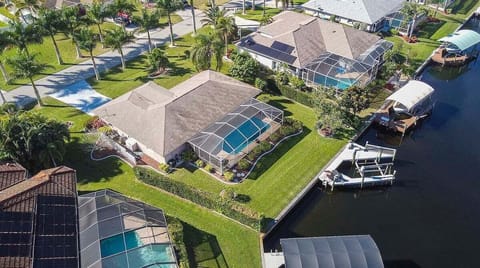 Aerial View of Fun in the Sun