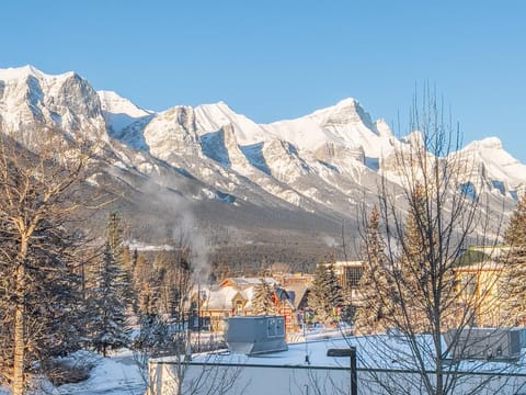 Mountain view from deck