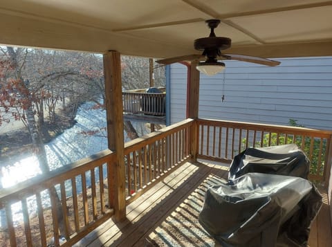 View from master bedroom deck