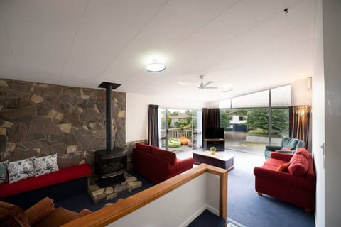 First floor - lounge with gas heater