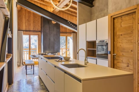 Modern kitchen fully equipped