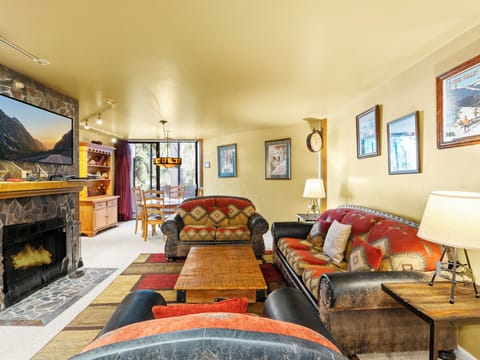 Living Area with Sleeper Sofa