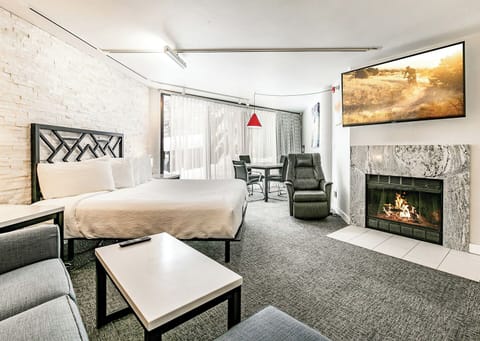 Studio with 1 Queen Bed and Sleeper Sofa
