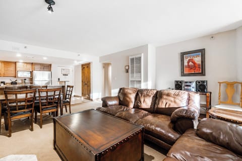 Living Area with Sleeper Sofa / Dining Area