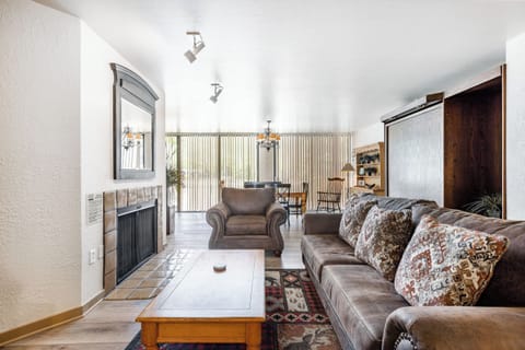 Living Area with Sleeper Sofa and Murphy Bed