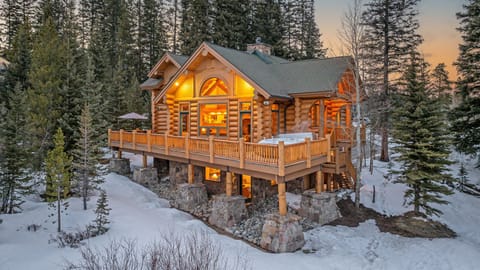 Welcome to Clifton Lodge, a custom log home!