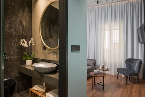 Deluxe Suite | Living area | LED TV