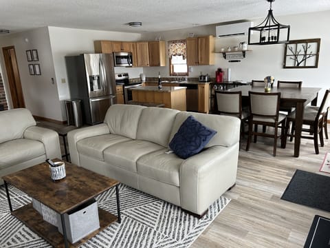 Plenty of seating and comfy couches