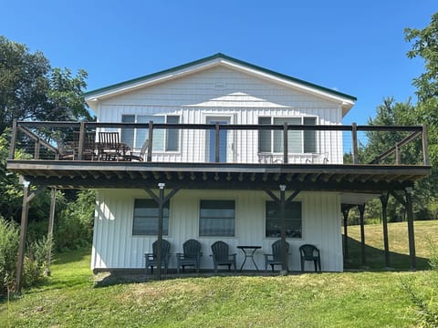 New deck, windows and exterior doors