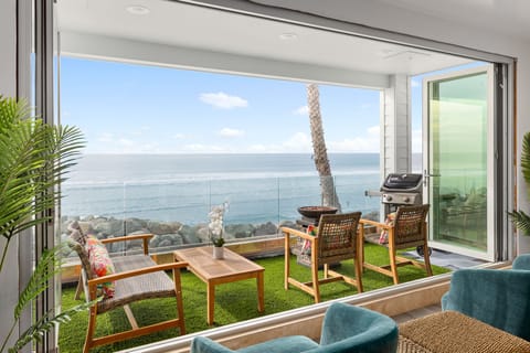 Enjoy Your Morning Coffee While Watching the Waves Crash Outfront