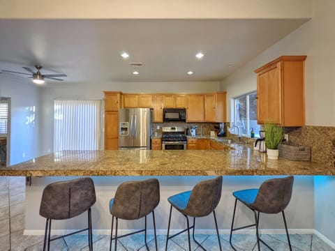 Big kitchen with tons of counter space