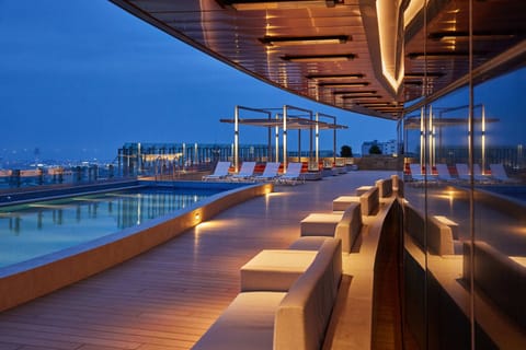 Seasonal outdoor pool