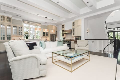 313 Western Lake - Watercolor - Second Floor - Living/Kitchen Area