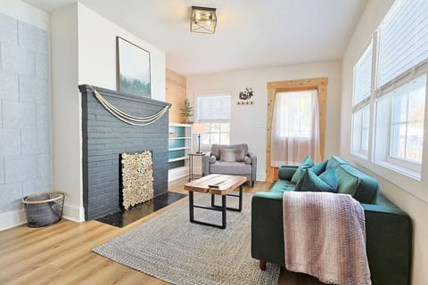 Living Room: Stylish decor meets vibrant light for the perfect relaxation spot in Knoxville!