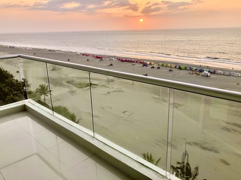View from our balcony