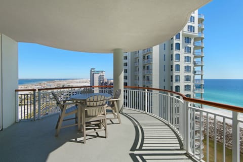 Gulf front Balcony