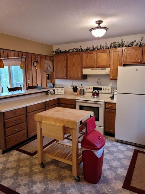main level kitchen - The oven has been replaced in the kitchen as of 2025.