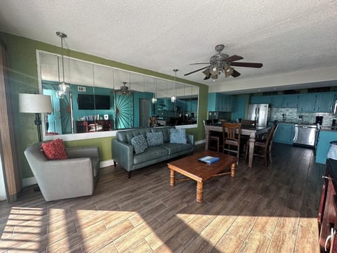 Living room with Ocean view