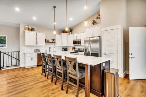 The kitchen comes stocked with everything you need to cook up your favorites!