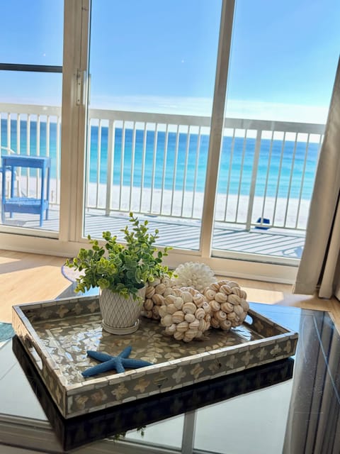 View from Living Room and Balcony