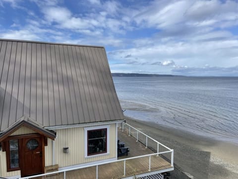 Our home is an oceanfront getaway steps from the beach